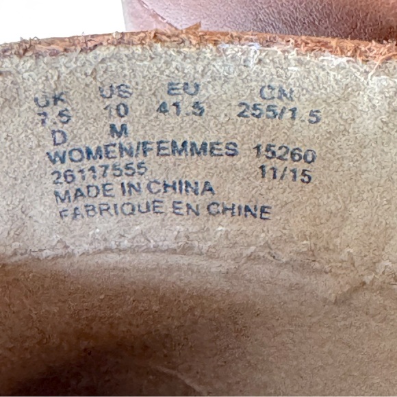 Clarks Women's Brown Leather Clogs - Picture 3 of 12